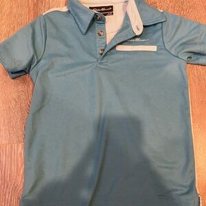 Eddie Bauer Kids Blue Polo Shirt